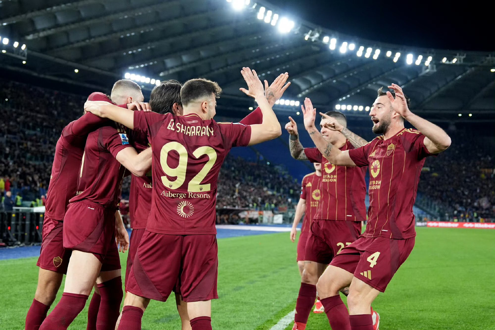 罗马客场战平乌迪内斯，暂别胜利